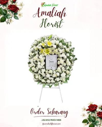 Krans Bunga Duka Cita di Sukalila